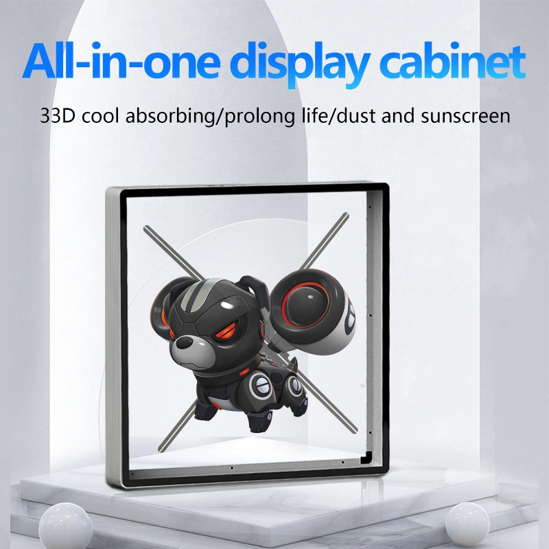 14-42cm 3D Hologram Fan Advertising Display LED Holographic Fan