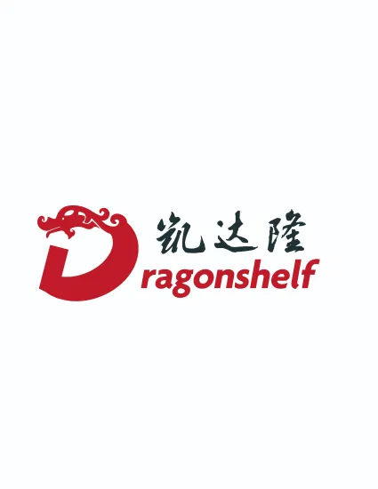 Dragonshelf 선반 LED 조명이 있는 화장품 디스플레이 스탠드 선반